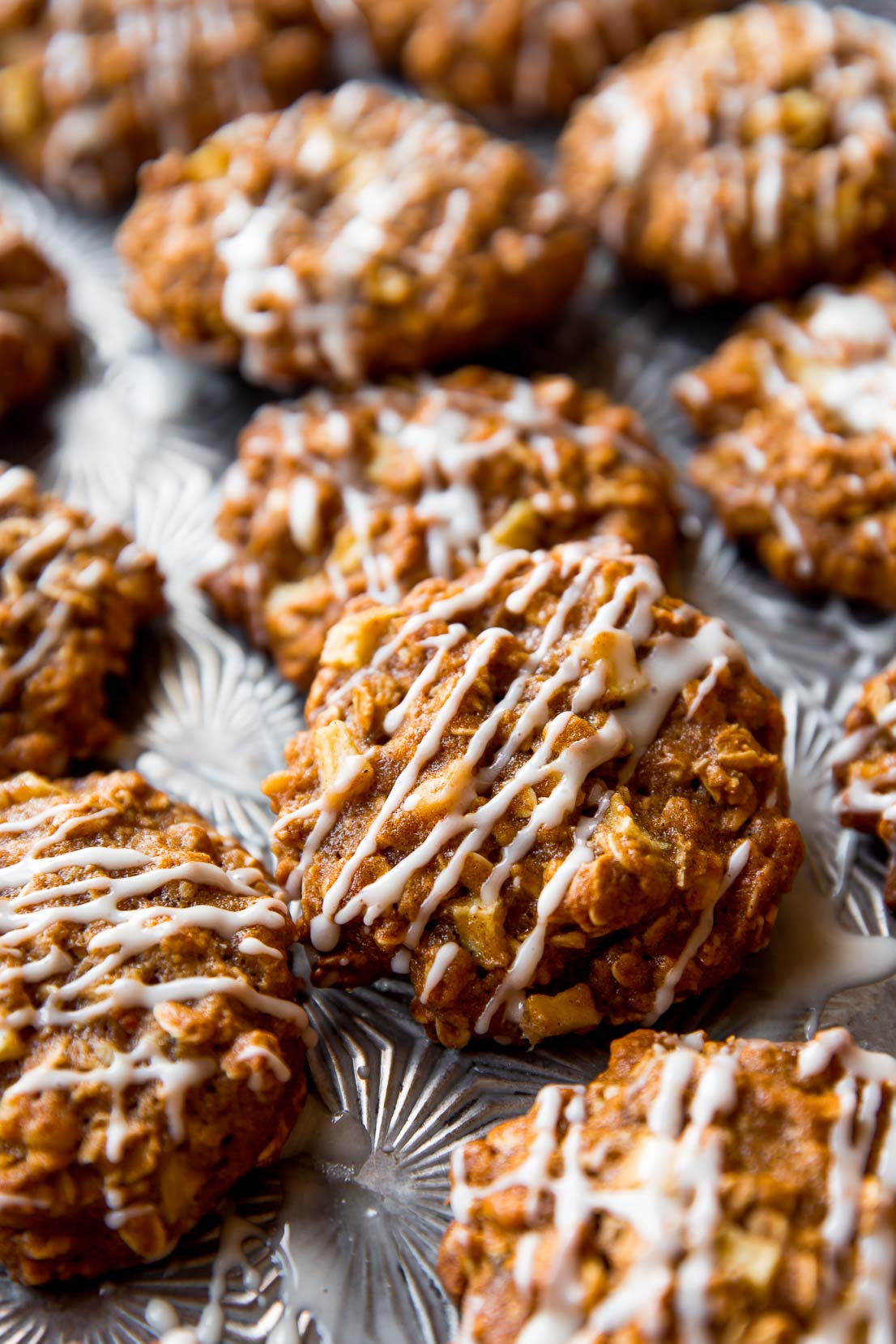 Apple Cinnamon Oatmeal cookies Full Dozen